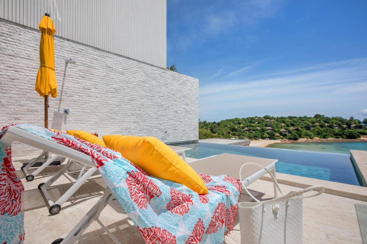 Beachside Villa - B18 - At Bayside Luxury Villas Samrong Bay Beach, 4 Bed 5 Bath, Sea & Sunset Views, Only 200M Walk To The Beach Choeng Mon Esterno foto