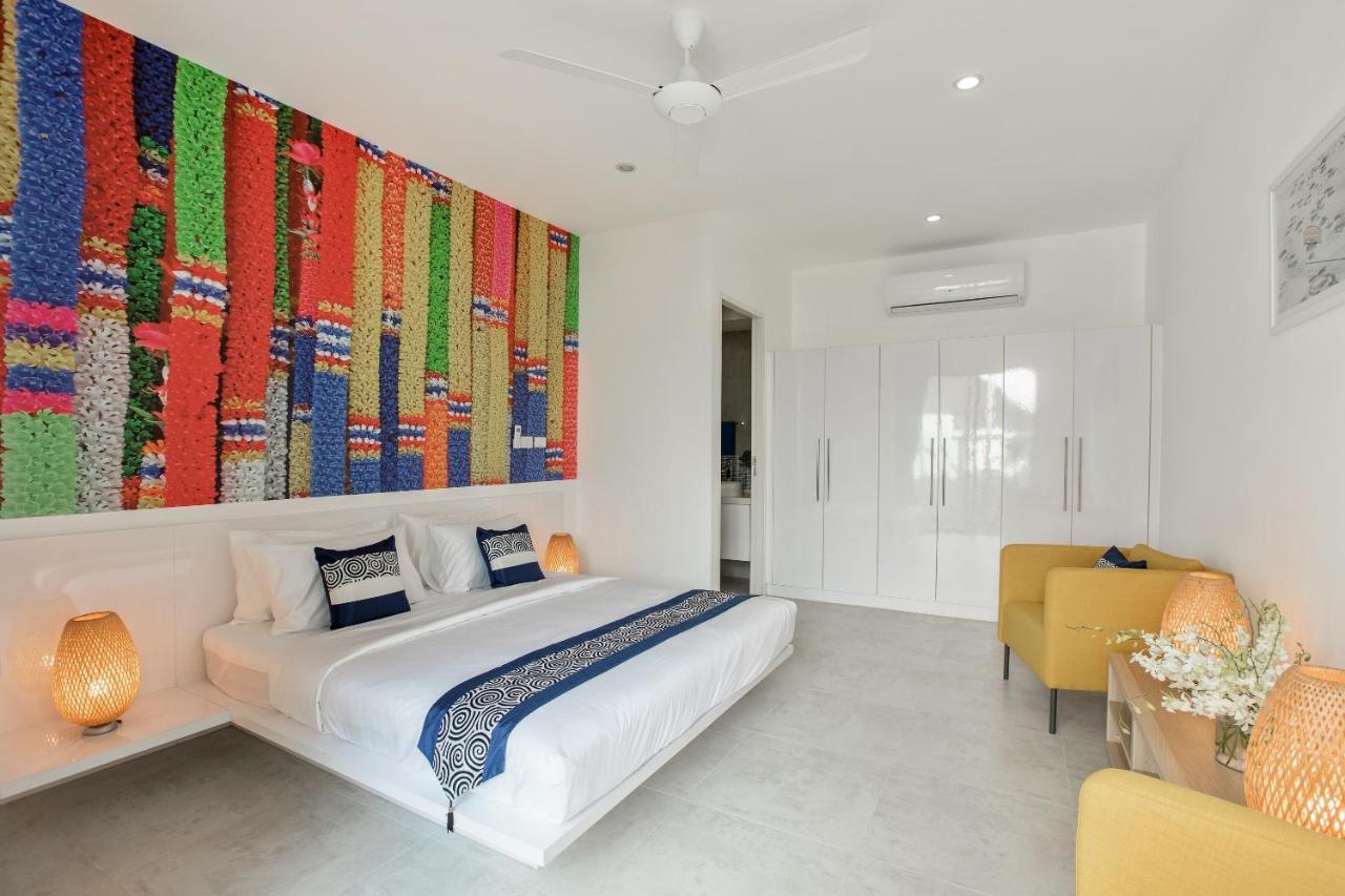 Beachside Villa - B18 - At Bayside Luxury Villas Samrong Bay Beach, 4 Bed 5 Bath, Sea & Sunset Views, Only 200M Walk To The Beach Choeng Mon Esterno foto