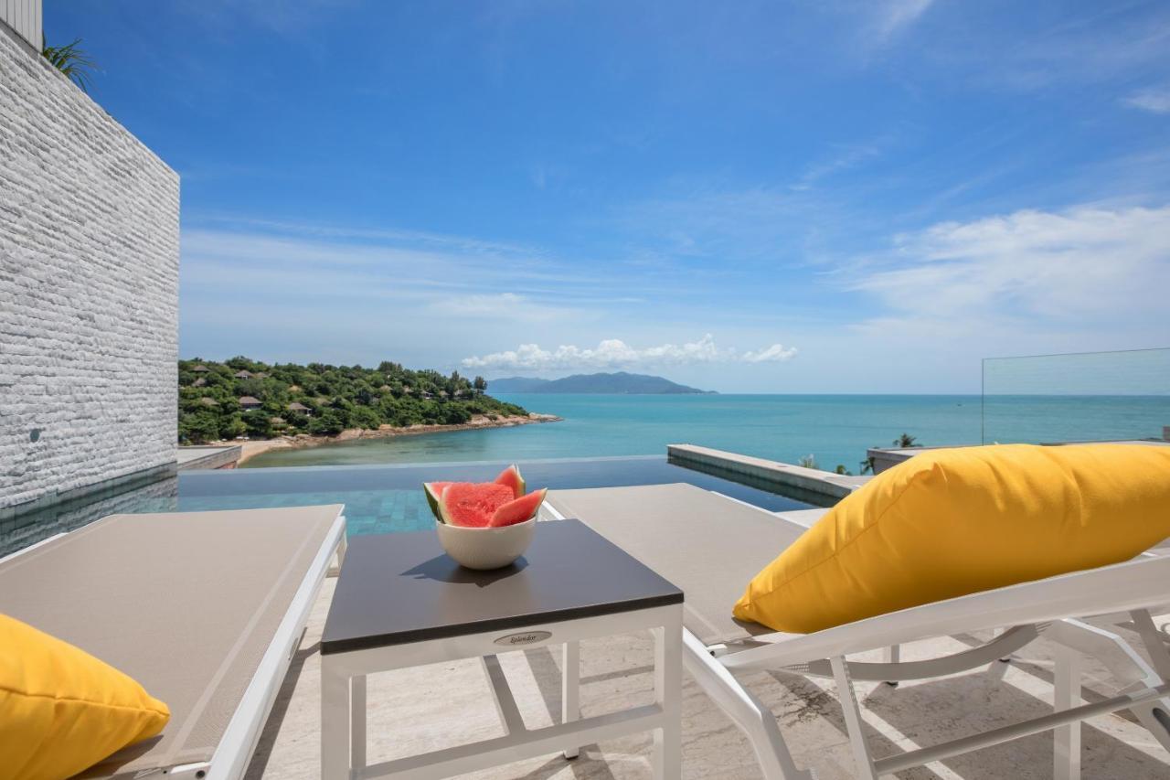 Beachside Villa - B18 - At Bayside Luxury Villas Samrong Bay Beach, 4 Bed 5 Bath, Sea & Sunset Views, Only 200M Walk To The Beach Choeng Mon Esterno foto