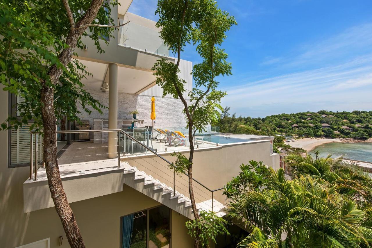 Beachside Villa - B18 - At Bayside Luxury Villas Samrong Bay Beach, 4 Bed 5 Bath, Sea & Sunset Views, Only 200M Walk To The Beach Choeng Mon Esterno foto
