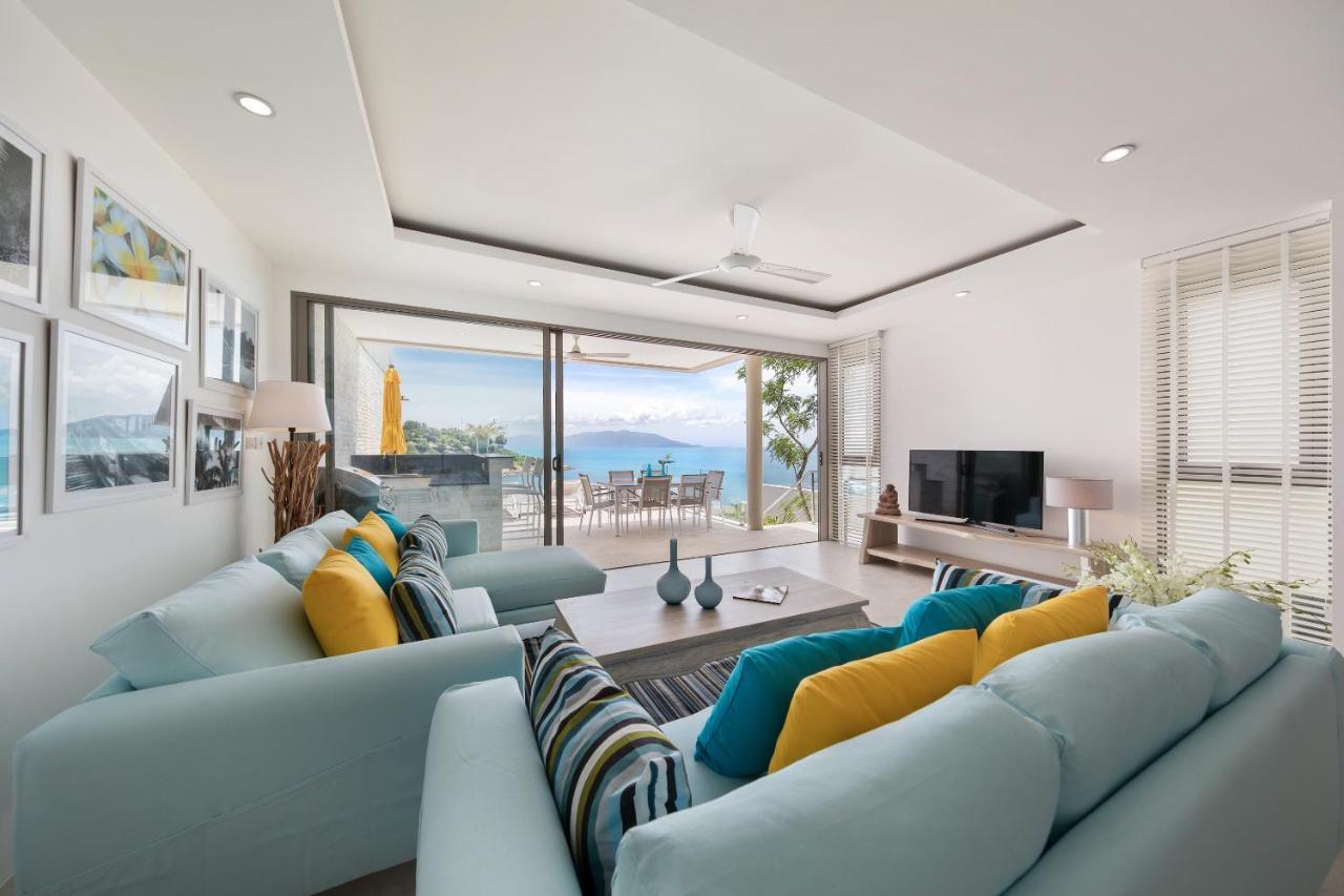 Beachside Villa - B18 - At Bayside Luxury Villas Samrong Bay Beach, 4 Bed 5 Bath, Sea & Sunset Views, Only 200M Walk To The Beach Choeng Mon Esterno foto